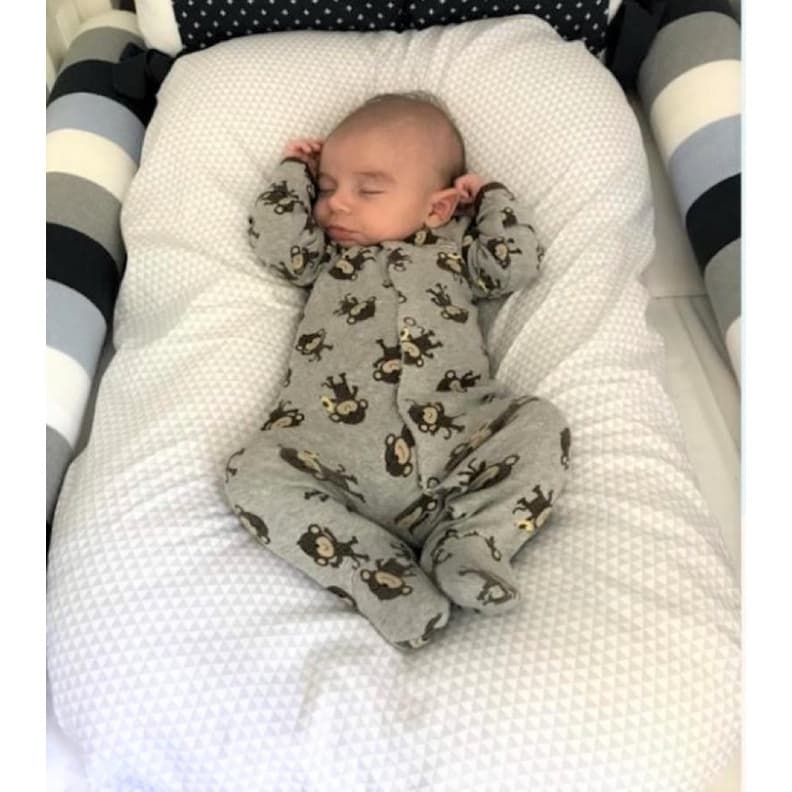 Ninho Casulinho Sensorial - Redutor de berço anatômico para recém-nascido-nascido a 6 m ou 12 m.