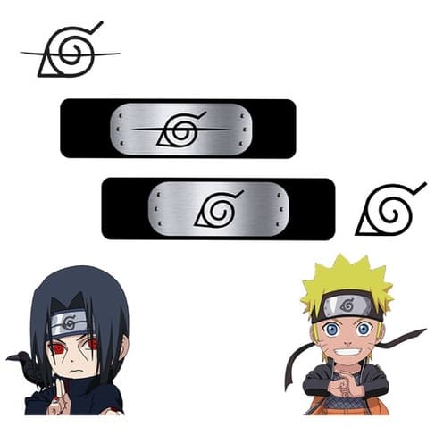 2 Bandanas Faixa Infantil Naruto e Itachi - Envio Rápido - Aproveite!