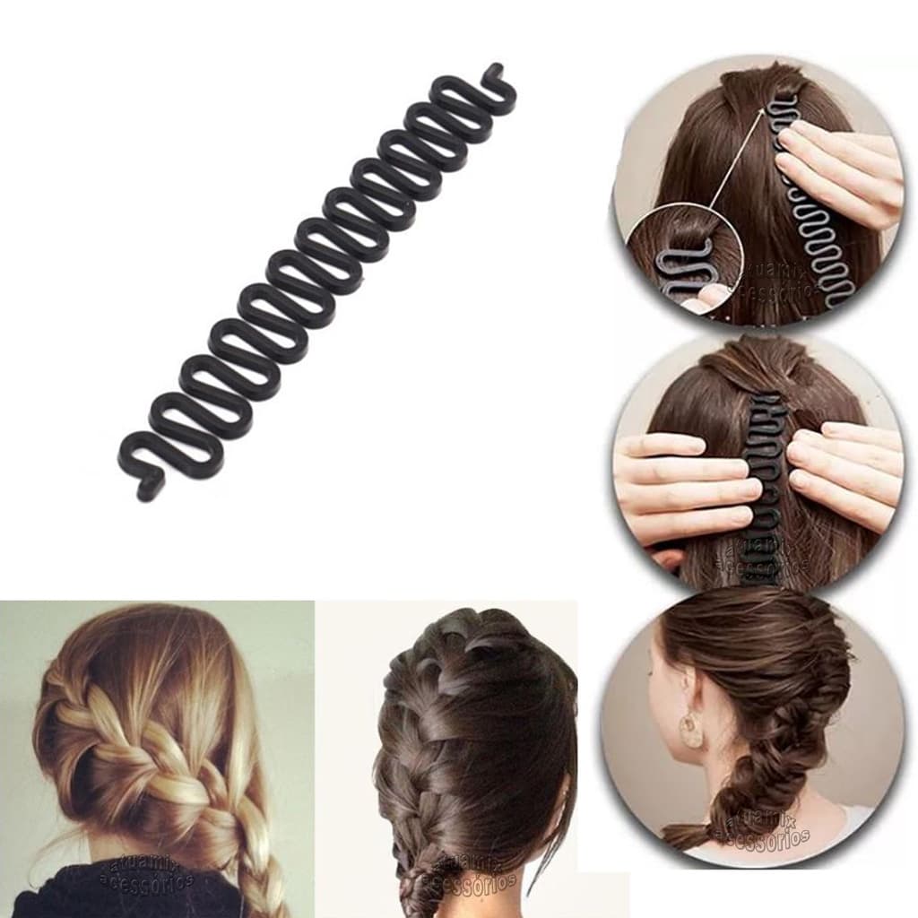 Acessório para Cabelo Trança Fácil Shang Du Modelador Trança
