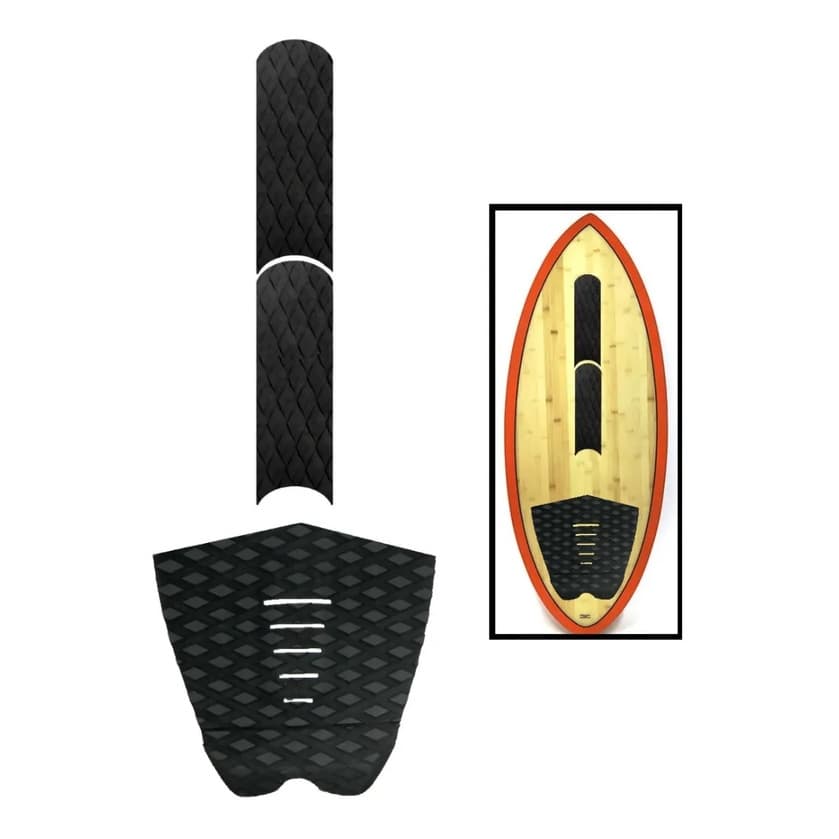 Kit Deck Antiderrapante + deck Arch Bar Skimboard