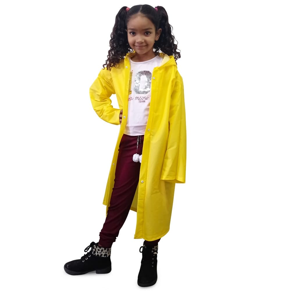 Capa De Chuva Forrada Infantil