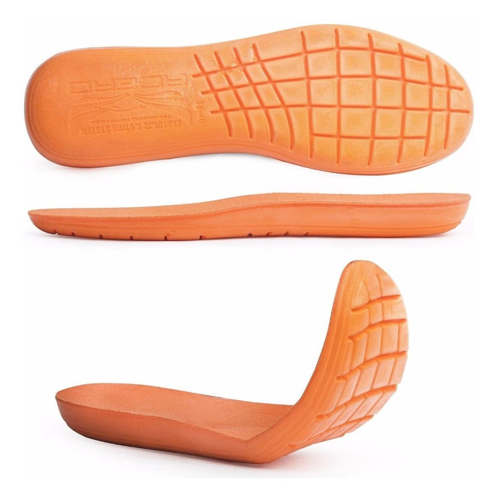 Palmilha Gel Conforto Laranja Macia Altura Anatômica Acero