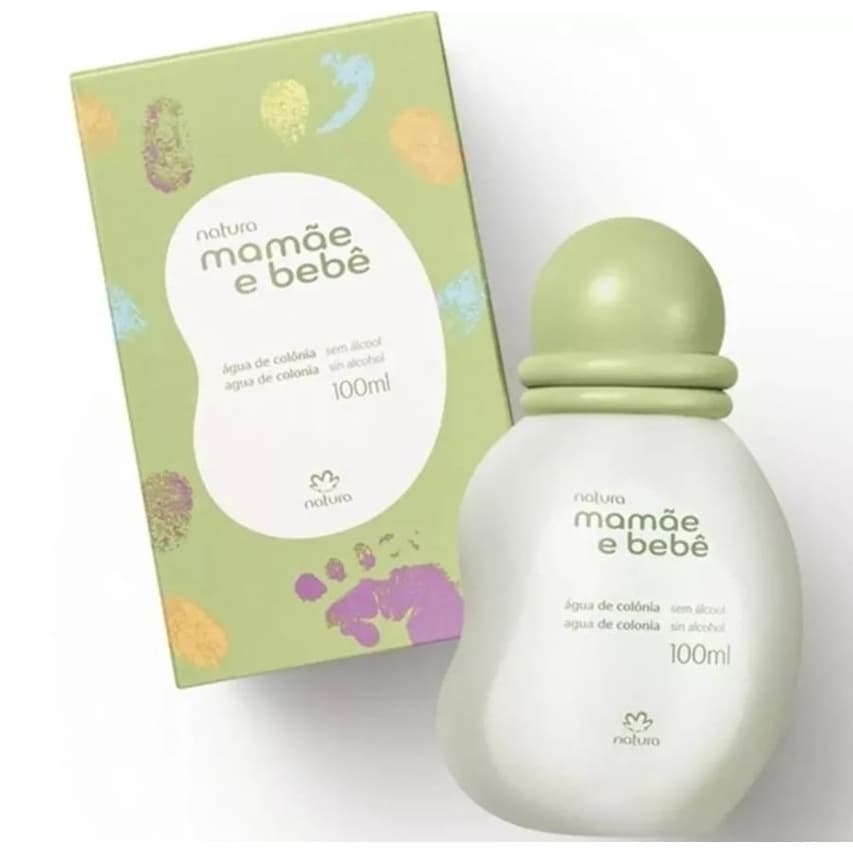 Mamãe e Bebê Água de Colônia Natura (100ml)