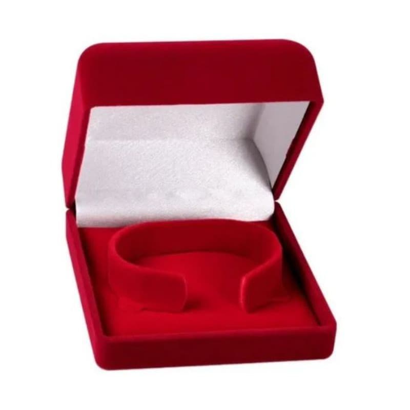 1 Estojo caixinha Bracelete, Relógios e Pulseiras Vermelho