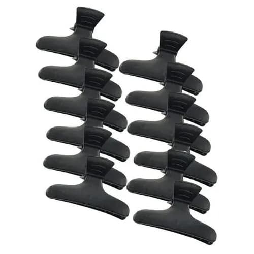 Piranha Plástica Preta C/12 Unidades Santa Clara