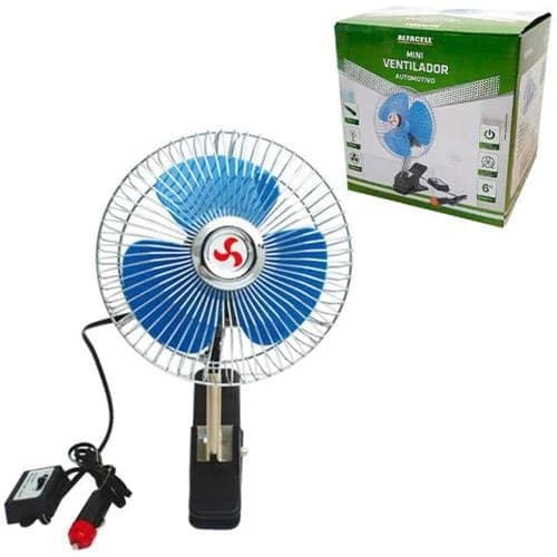 MINI VENTILADOR PORTÁTIL PARA CARROS C/PREGADOR - AL12009