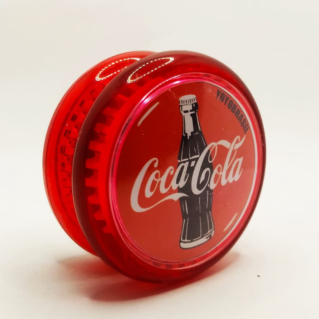 Yoyo Profissional de Rolamento YOYO-BRASIL Coca-Cola Pepsi Fanta + 3 cordas de ioio Retrô com tecnologia atual