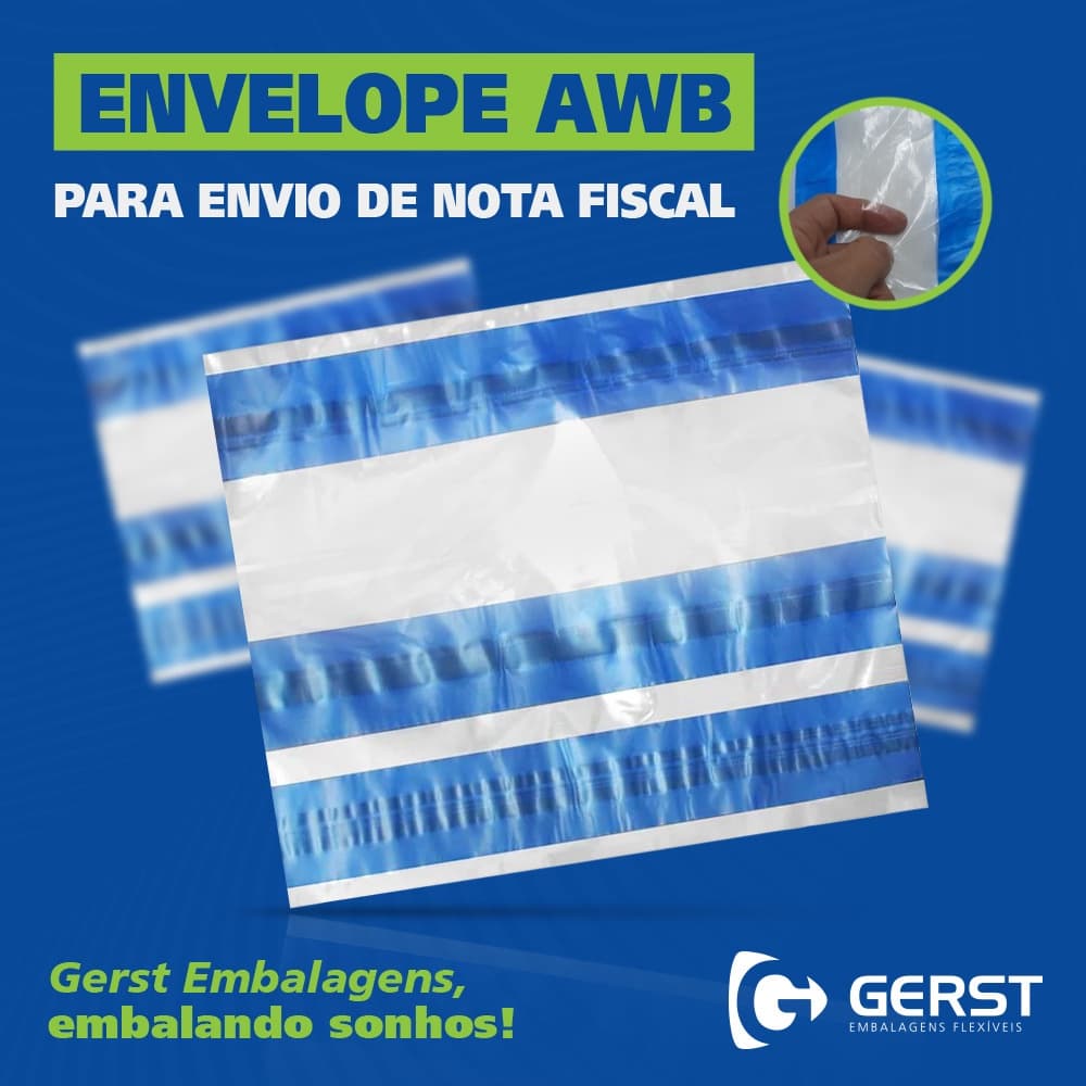 13x15 Sacos AWB Kit 250, 500, 1000un Canguru Fronha Envelope Dafne Nota Fiscal Janela Declaração de Conteúdo
