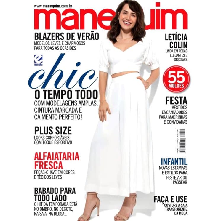 Revista Manequim Chic o Tempo Todo Nº 712