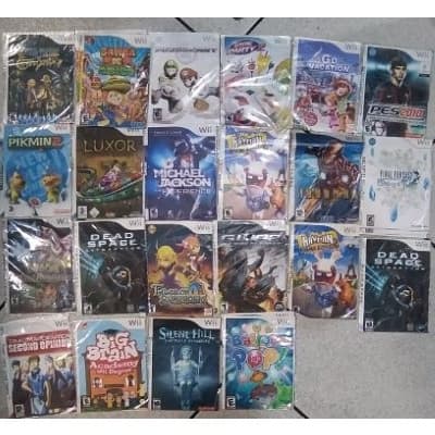 lote com 22 Jogos Nintendo wi