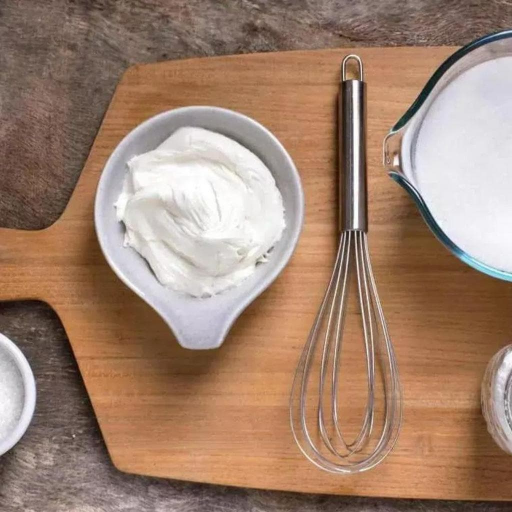 Batedor De Ovos / Fue Massas Bolo em Inox - 25cm e 29cm