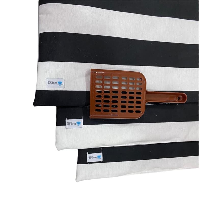 Kit 3 tapetes higiênicos laváveis para pet , grátis pazinha cata caca