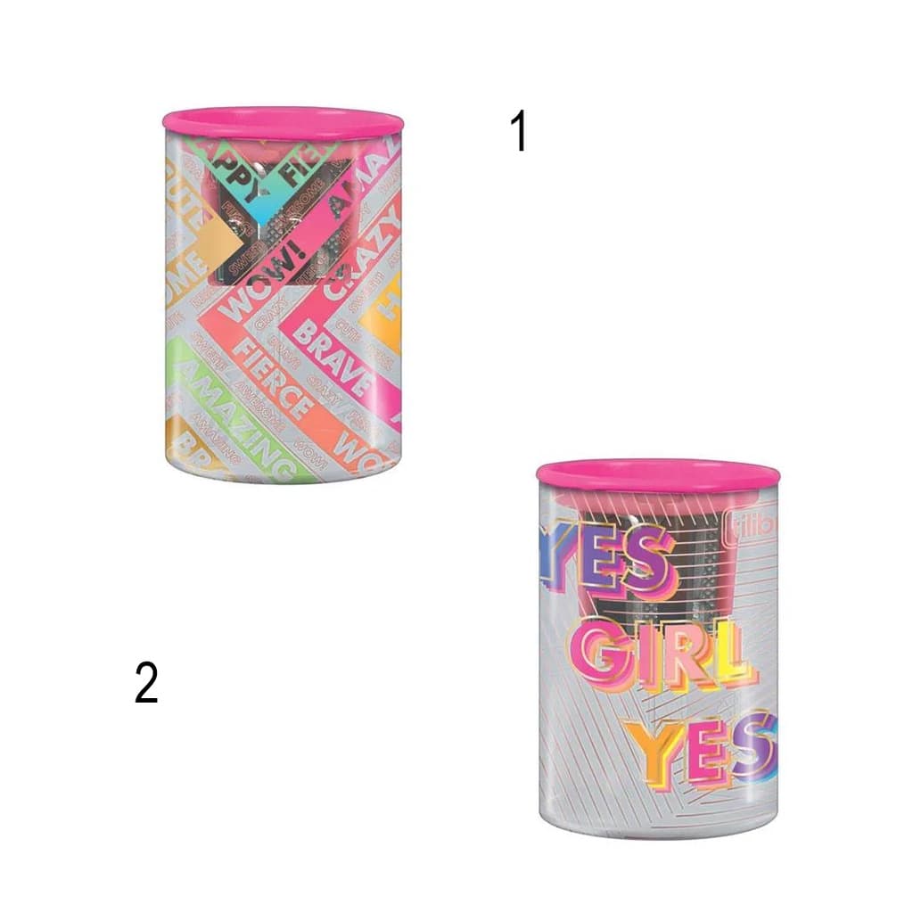 Apontador c/Depósito 2Furos Be Nice - Tilibra