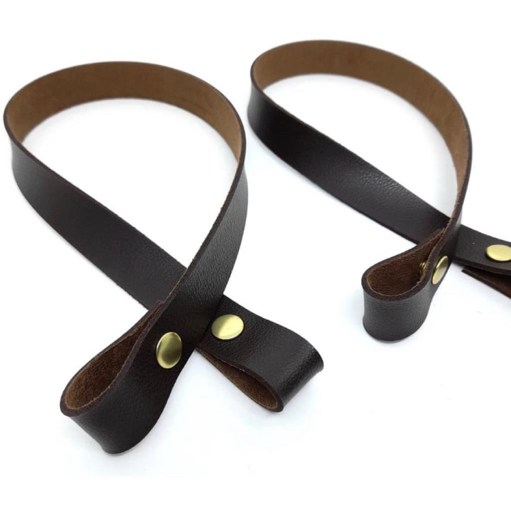 Par de alças com Botão de pressão ideal para bolsas de crochê, macramê e tricô