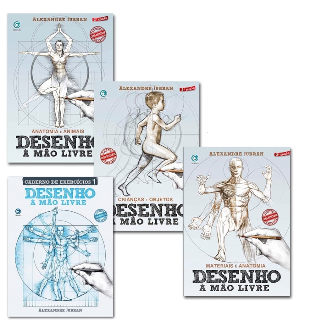 Desenho A Mão Livre Alexandre Jubran Coleção Completa