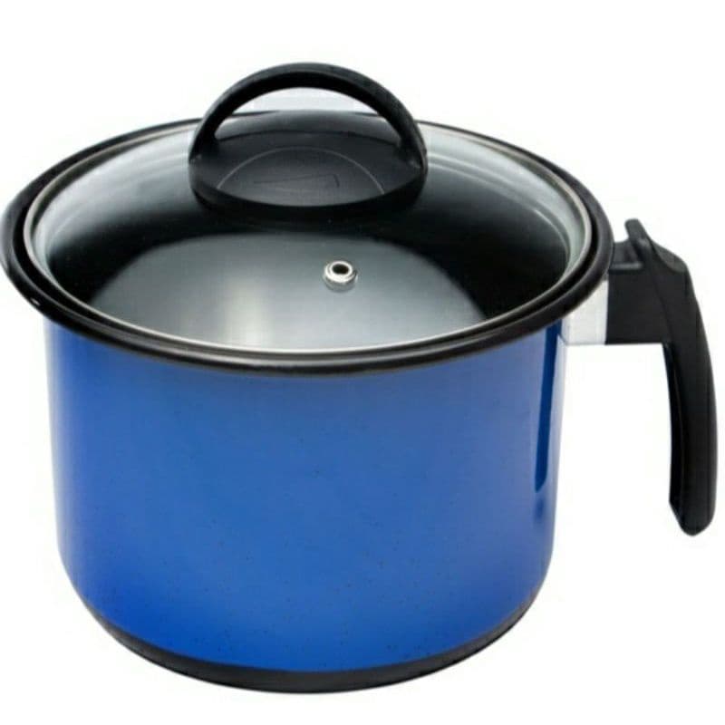 Leiteira Esmaltada Ferro Cooktop Indução