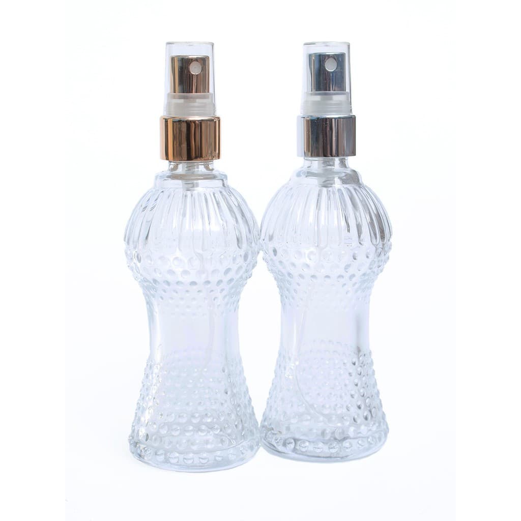 Frasco De Vidro Cinturinha 100 Ml Com Válvula Home Spray Luxo -1 Unidade