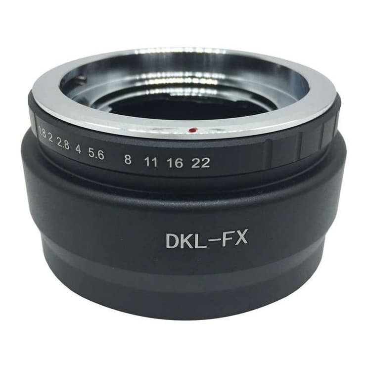 Anel Adaptador Lente Voigtlander Retina Dkl-fx Fuji X-e1 Xe2
