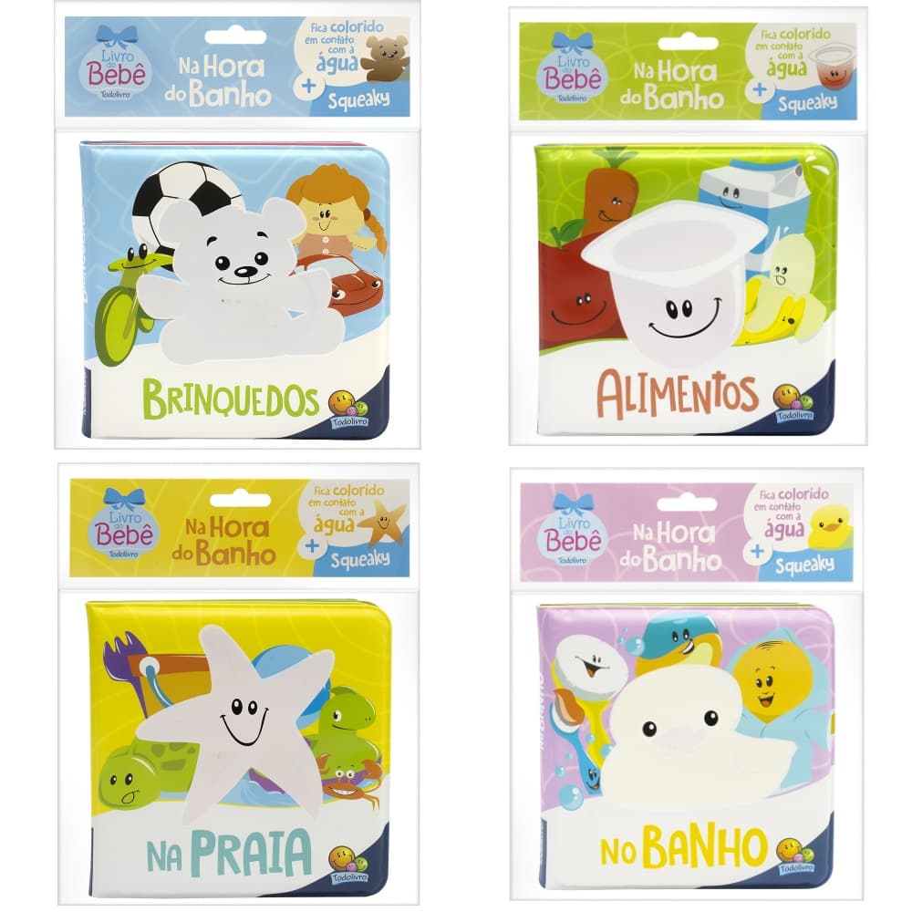 Livro Infantil Na Hora Do Banho