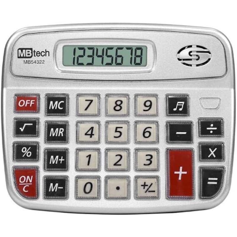 Calculadora De Mesa 8 Dígitos  MB / IDEAL