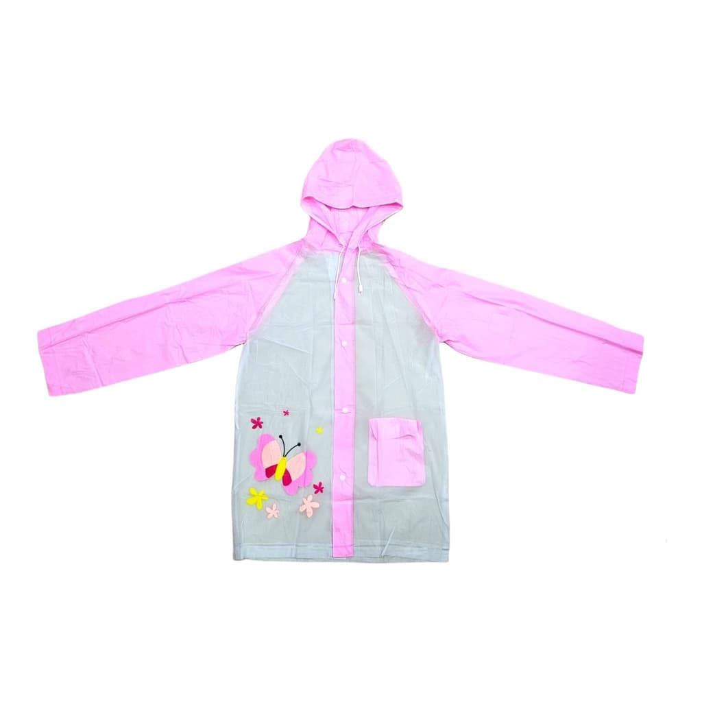 Capa De Chuva Infantil Resistente Escolar Passeio M3 Children