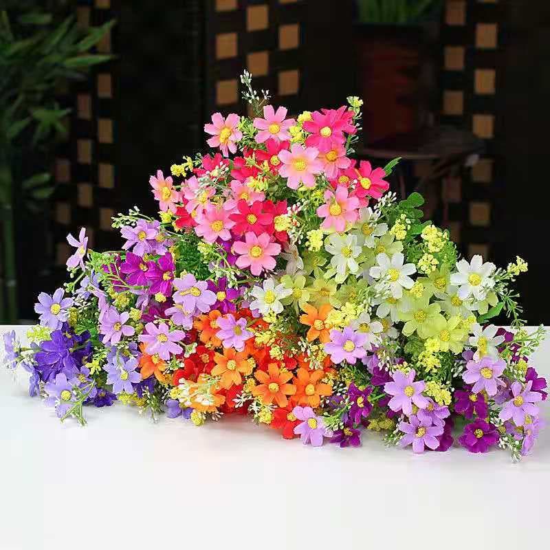 Flores Artificiais Buque Com 24 Florzinhas P/ Decoração - FR-566