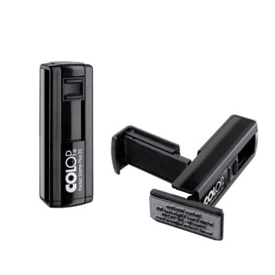 Carimbo De Bolso Já Personalizado Com Seus Dados