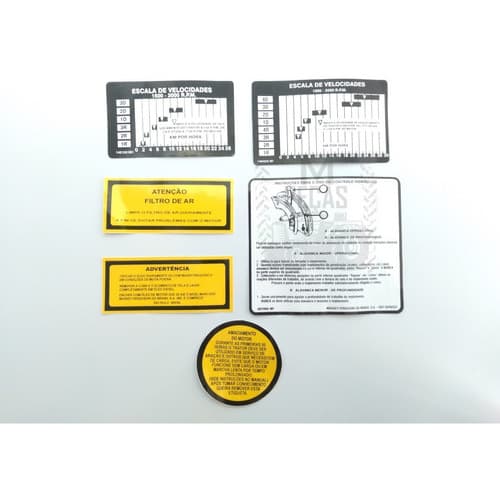 Decalque Do Massey Ferguson 65-r     2730748