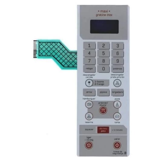 Membrana teclado microondas Bmx35 Maxi Gratine Inox