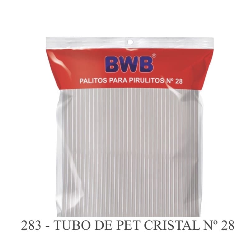 100/50 Canudo  Palito Transparente para Topo Bolo e pirulitos (CHOCO)