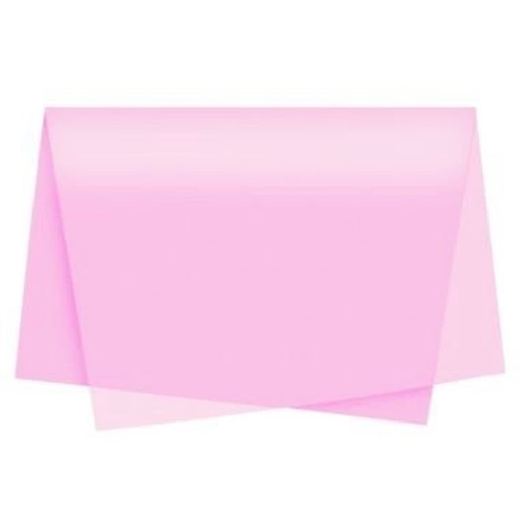 Papel de Seda Rosa Bebe pacote c/ 50 folhas 50x35 20gr Imediato Presente Embalagem Artesanato