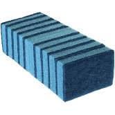 Kit Esponja Antiaderente Azul 110x75cm C/10