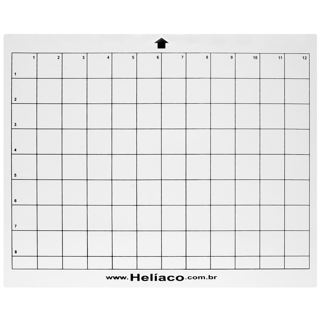 Base de corte Helíaco A4 Paisagem 30m Compatível Silhouette Cameo