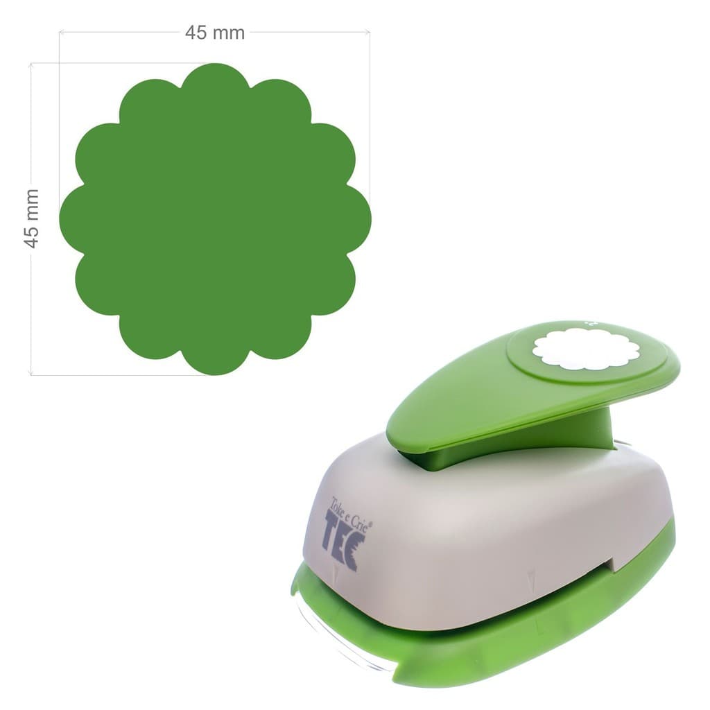 Furador Scrapbook Extra Gigante - Circulo Escalope 4,5cm Toke e Crie