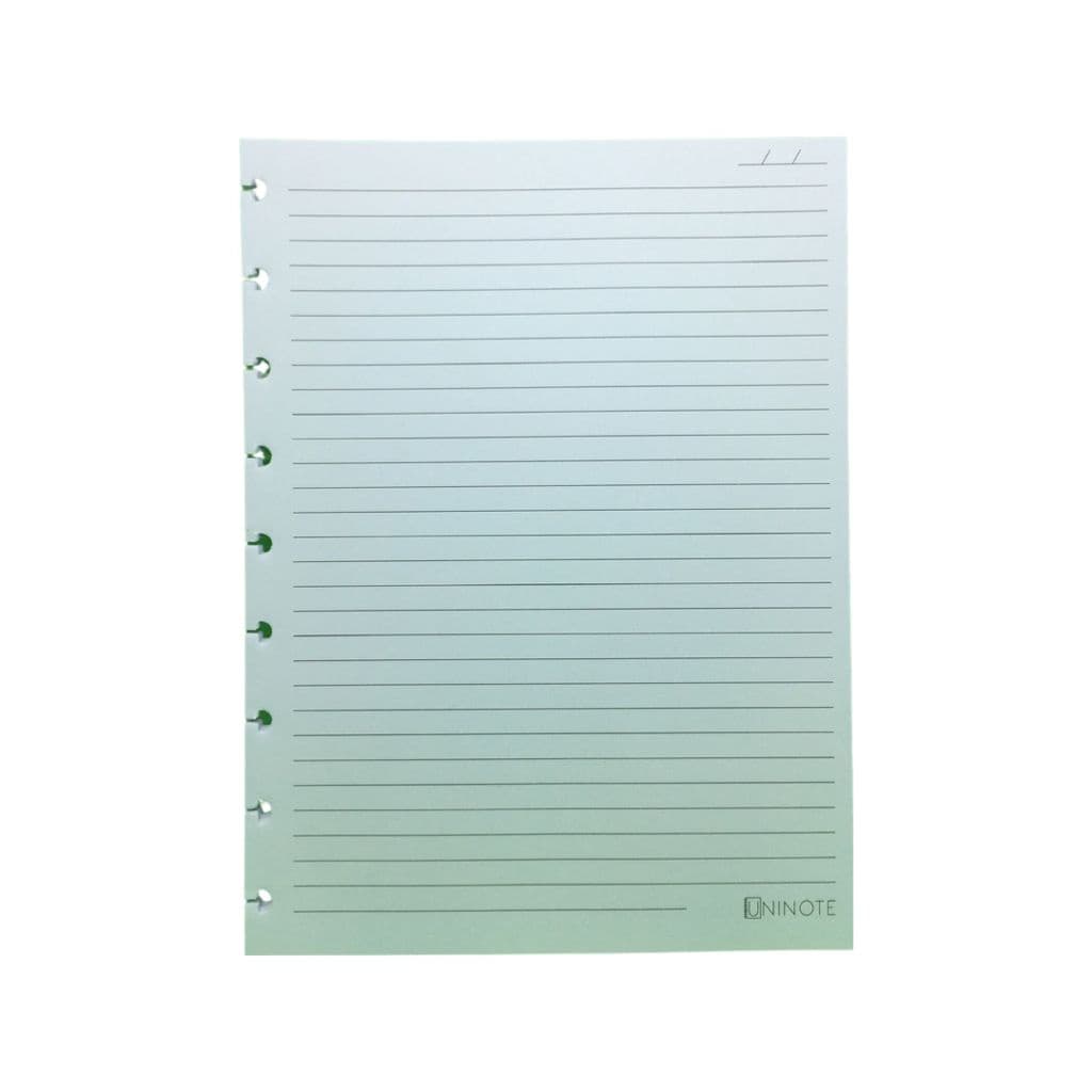 Refil de Folha - Cadernos de Disco - Pautado - Uninote