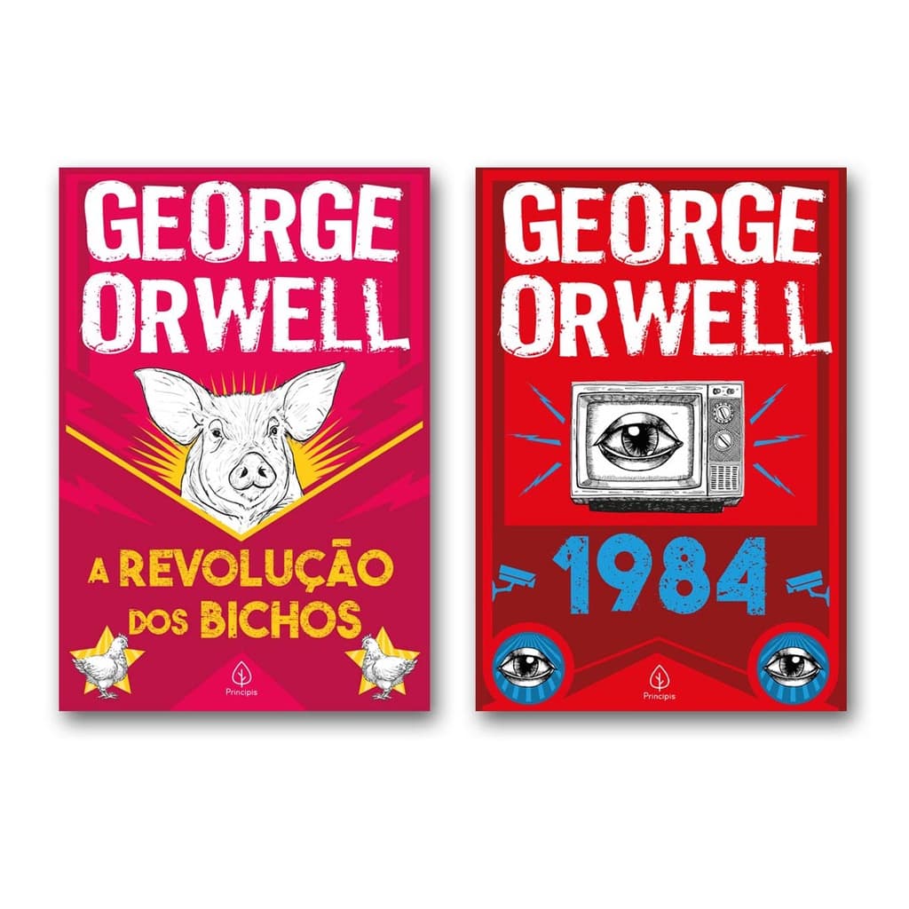 Kit 2 Livros Principis - George Orwell