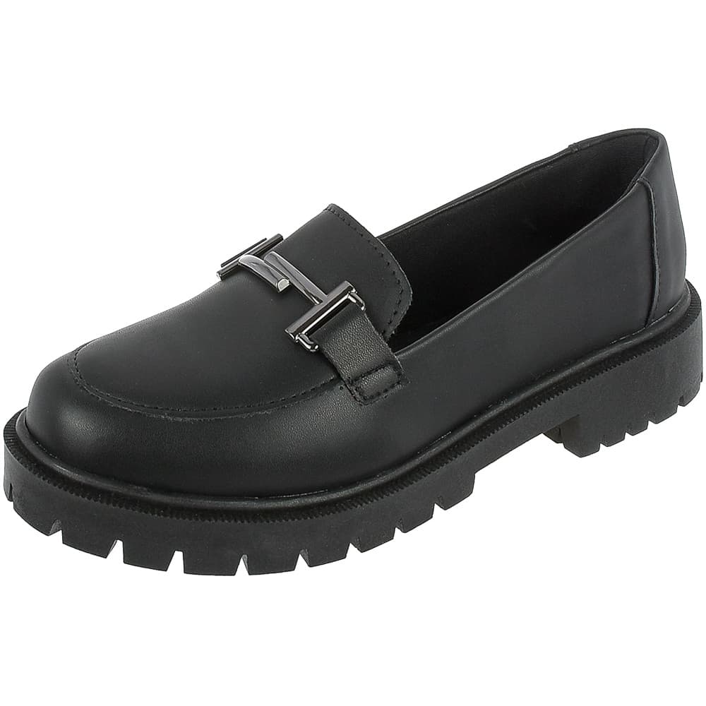 Sapato Mocassim Tratorado Salto Confort Mulher Blogueira Novo Promoção