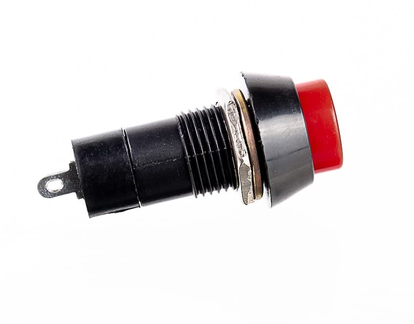 Chave Tic Tac Redonda PBS-11A VM 2T 100 Unid Botão Com Trava