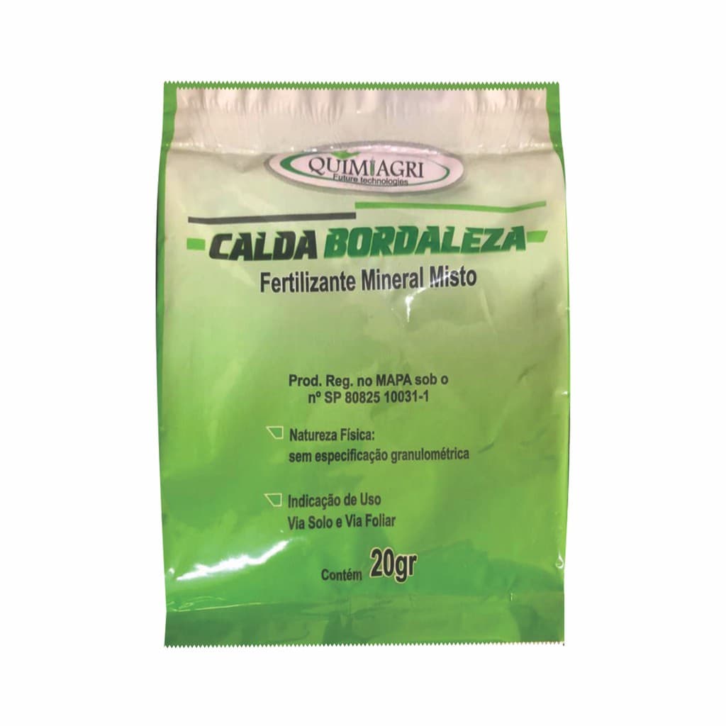 Calda Bordalesa Sachê 20g Quimiagri