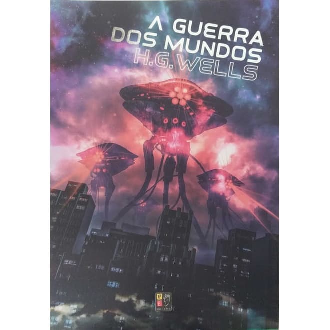 Livro Físico A Guerra Dos Mundos H. G. Wells Pé da Letra