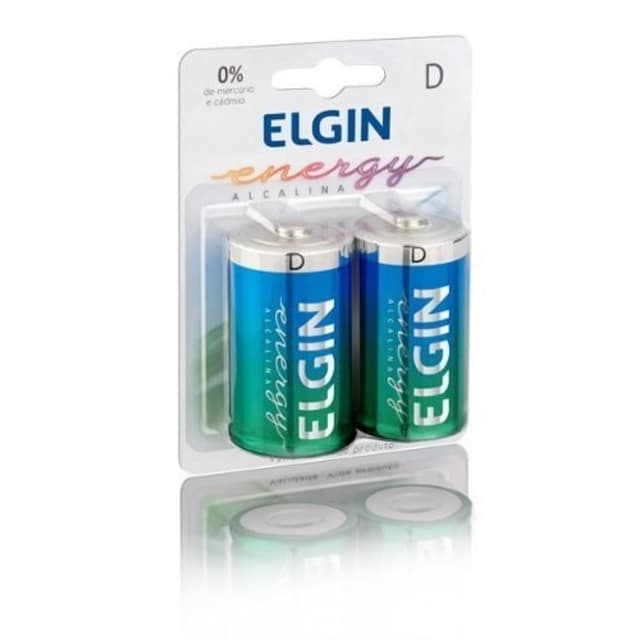 Elgin Tipo D Alcalina  - Cart. c/2 un