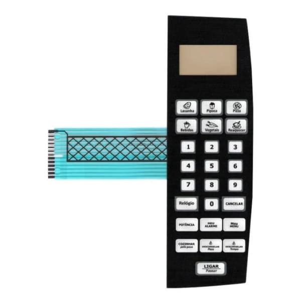 Membrana Teclado Compatível Microondas Philco Pms24 Pms 24