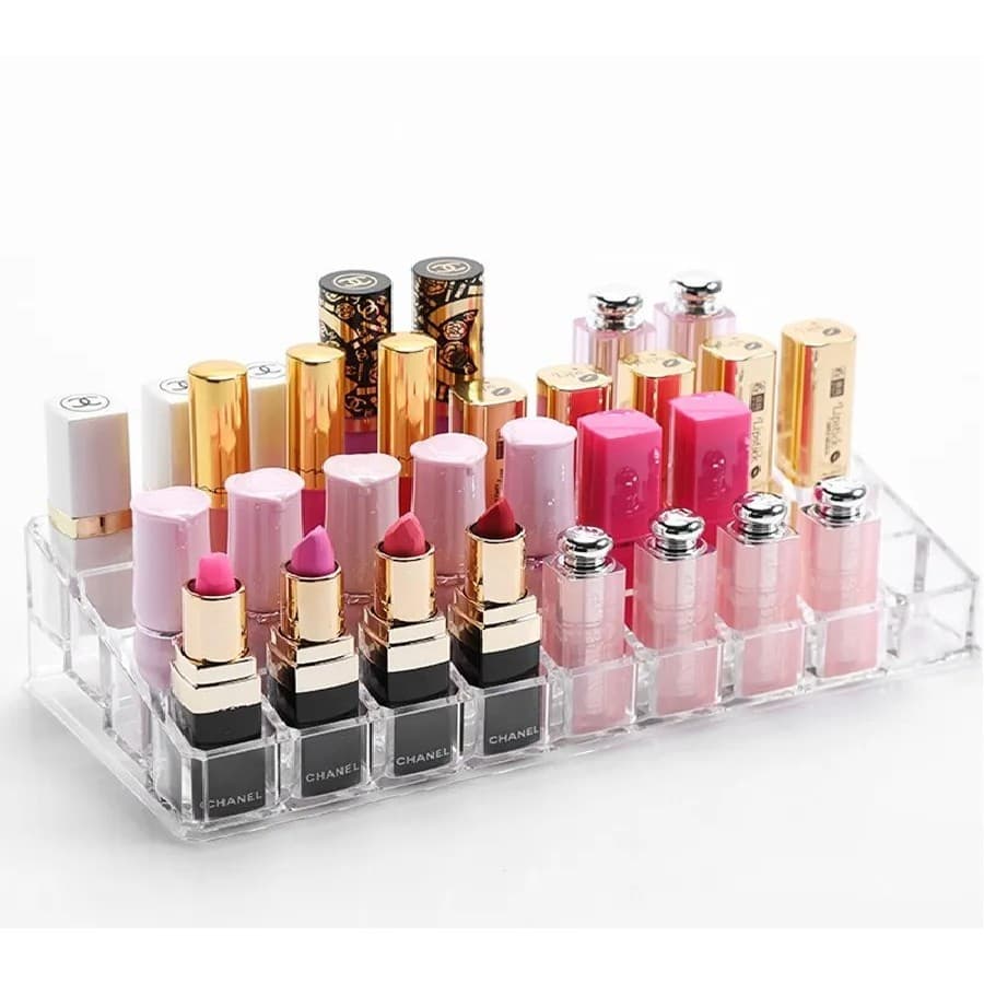 Porta Batom Acrilico Organizador 24 -- 36 Batons