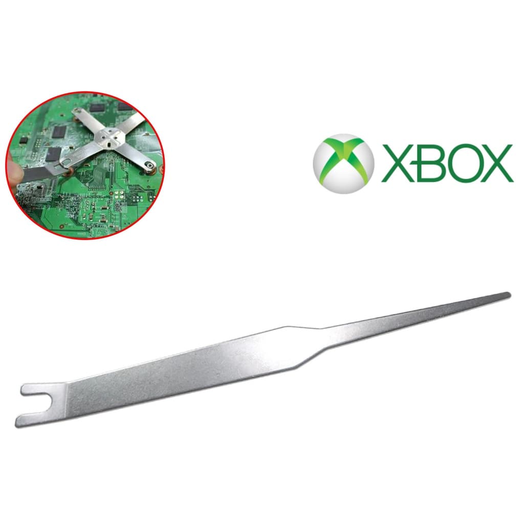 Ferramenta para remoção do X Clamp do dissipador de calor e abertura lateral do XBOX 360 e One
