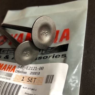 Conjunto De Válvula De Guarda-Chuva Em Ex Klepset Mio J Soul GT X-Ride 115 Xride Fino FI Júpiter Z F1 Novo 54P