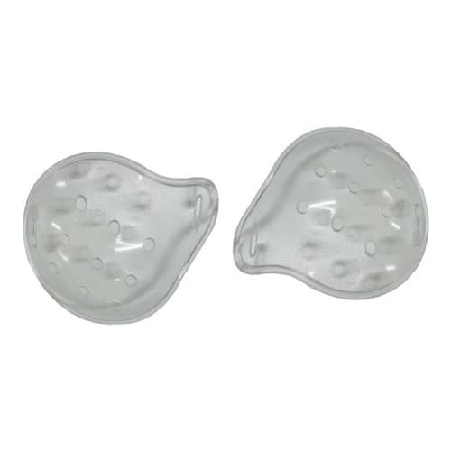 Oclusor Acrílico Estéril Tampão De Olho Incolor Pós Cirurgico - 5 Pares