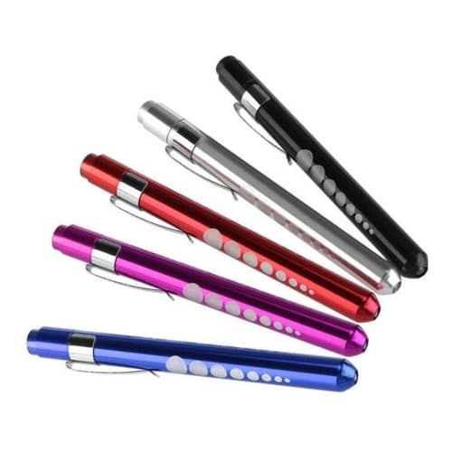 Kit 5 Canetas Lanterna Clínica Médica + Frete Grátis