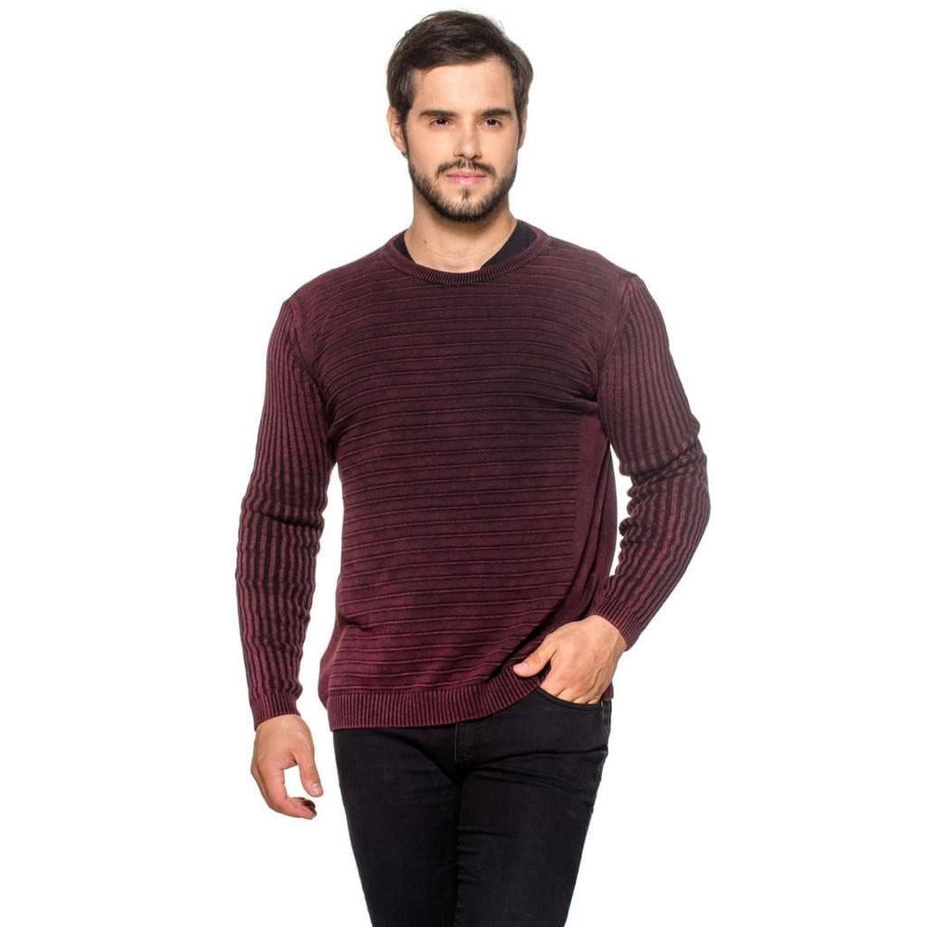 Suéter Masculino  Tricô 100% Algodão Dinamarca 7153