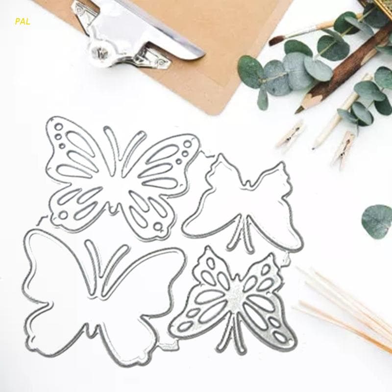 Borboleta Corte Morre Stencils Decorativos Scrapbook Embossing Modelo