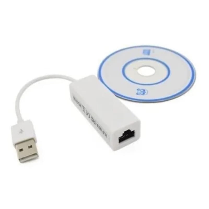 Placa Rede Usb Externa Rj45 Adaptador Usb  Lan Ethernet 10/100
